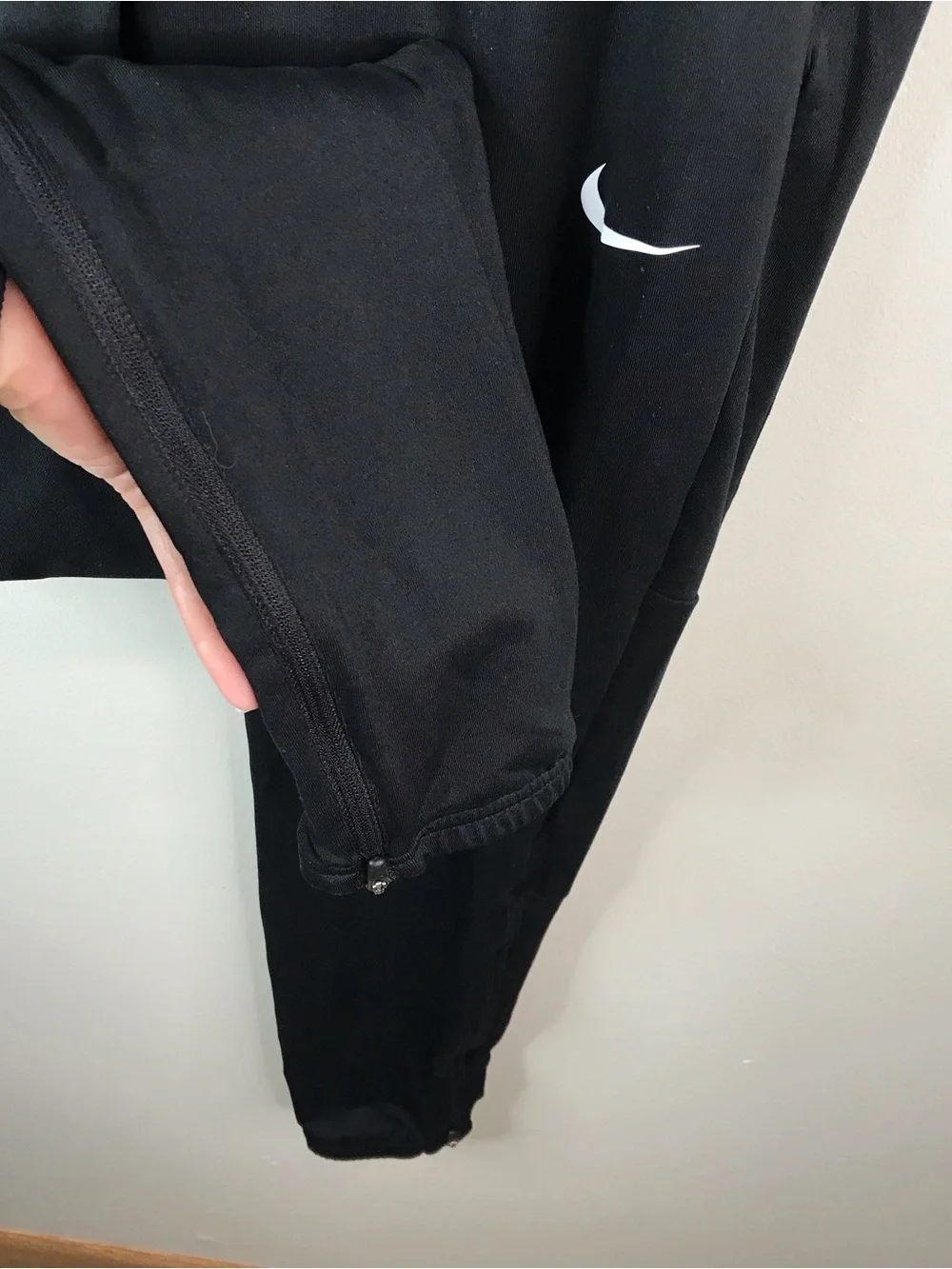 Nike Dri Fit Black Athletic Joggers Sz XS